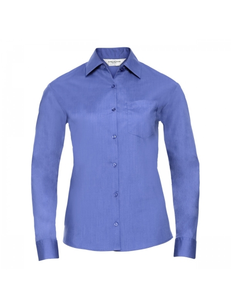 camicia-ladies-long-sleeve-polycotton-poplin-shirt-rusell-corporate blue.jpg